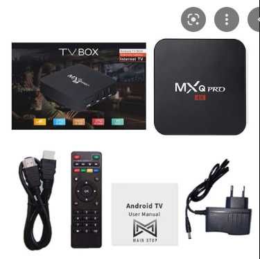 Нови 4K Android TV Box 2GB 16GB MXQ PRO Android TV 9 wifi play store