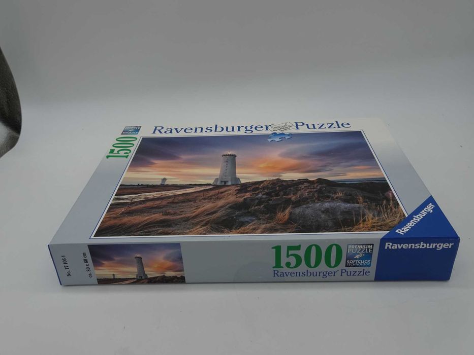 Puzzle Ravensburger - Farul din Akranes, Islanda, 1500 piese