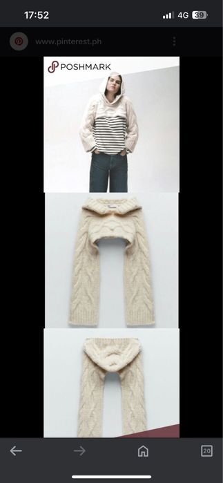 Pulover crop Zara M