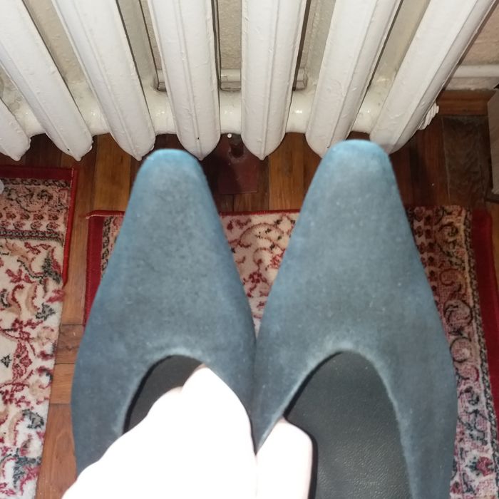 Papuci Mango negri 36