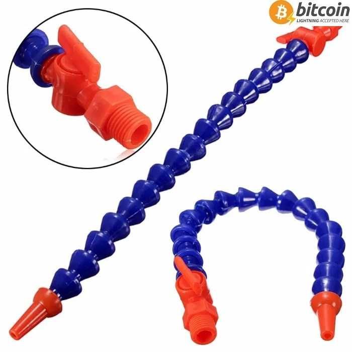 Пластмасова гъвкава тръбичка за охлаждаща течност CNC ЦНЦ струйник