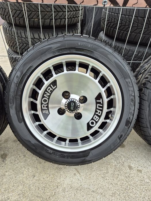 Джанти Ronal Turbo 15 цола , 4х100 , 7j , et28 205/50/15 Bmw Vw Honda