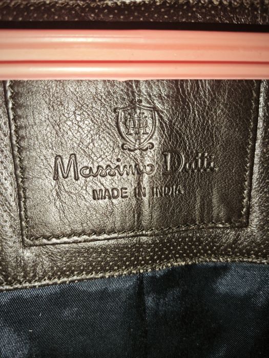 Кожаная куртка Massimo dutti