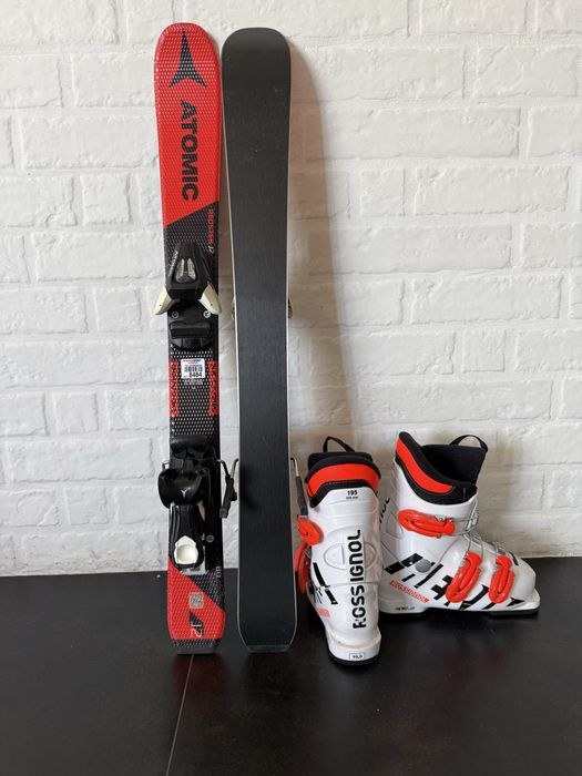 Детски ски ATOMIC J2 и Детски ски обувки ROSSIGNOL