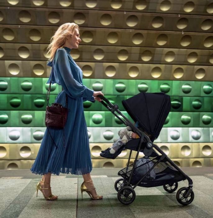 Cybex melio коляска легкая прогулочная коляска