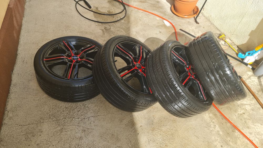 Set jante/ roti 5x108 r18 7.5j h2 et40