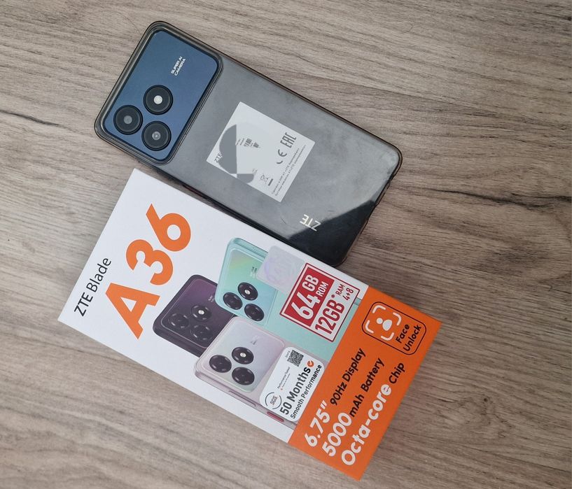Срочно продам телефон ZTE Blade A36