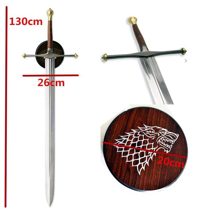 Меч Ice Sword Eddard Stark GOT Game of Thrones