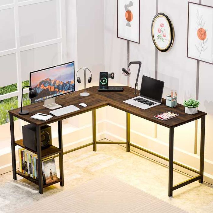 Birou de Colt Doctor Shield Arena, 138x138x75. Rezistent la apa.