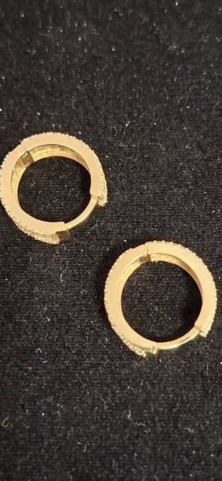 Cercei de aur 14 k superbi