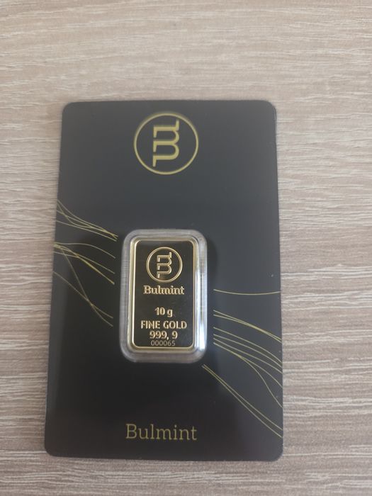Златни кюлчета Bulmint 5 г и 10 г – 999.9 инвестиционно злато