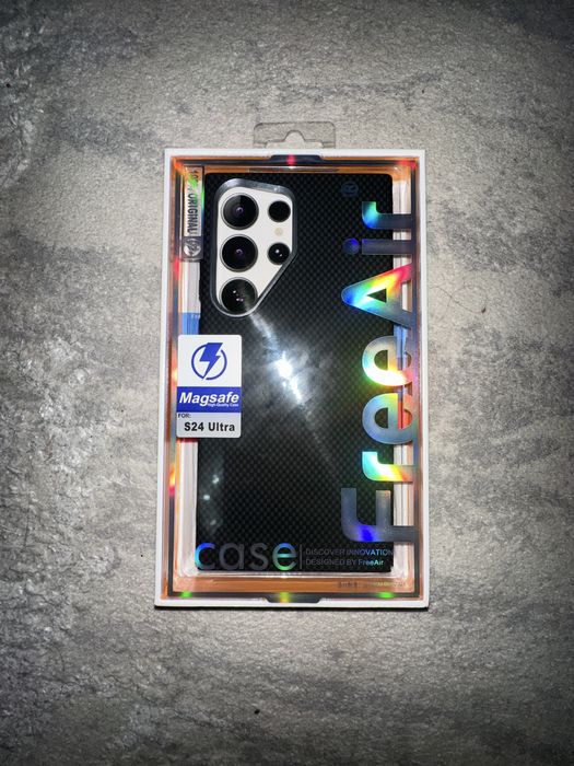 Карбоновый чехол Samsung S24 Ultra