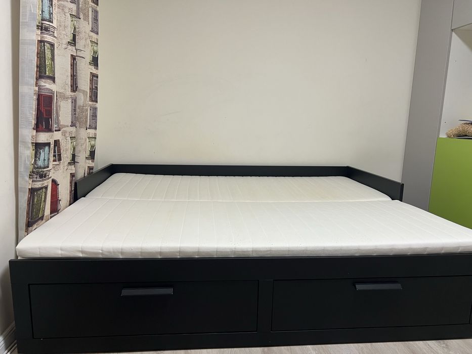 Vand divan ( pat) Ikea Negru
