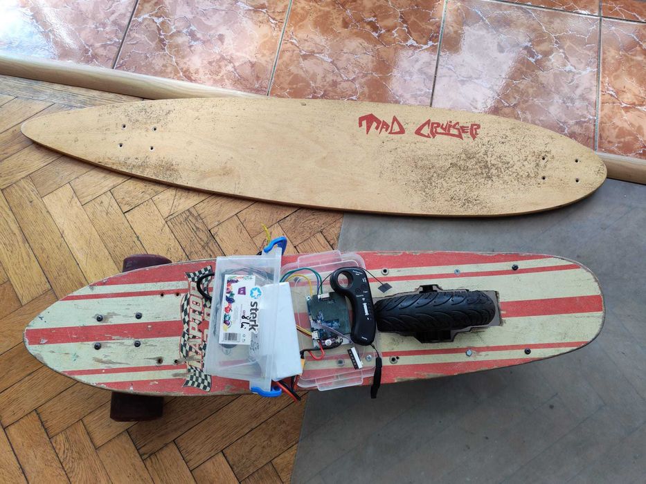 Skateboard electric proiect DIY