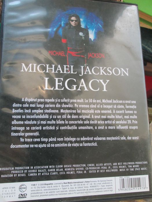 dvd  Michael  Jackson