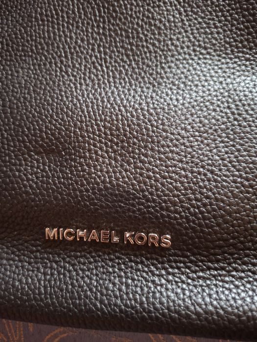 Geantă de damă Michael Kors piele naturală neagră