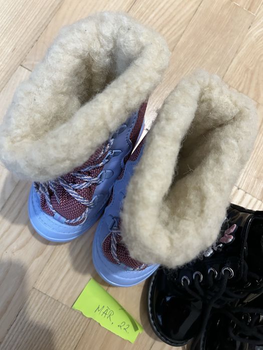 Lot papuci iarna marime 22