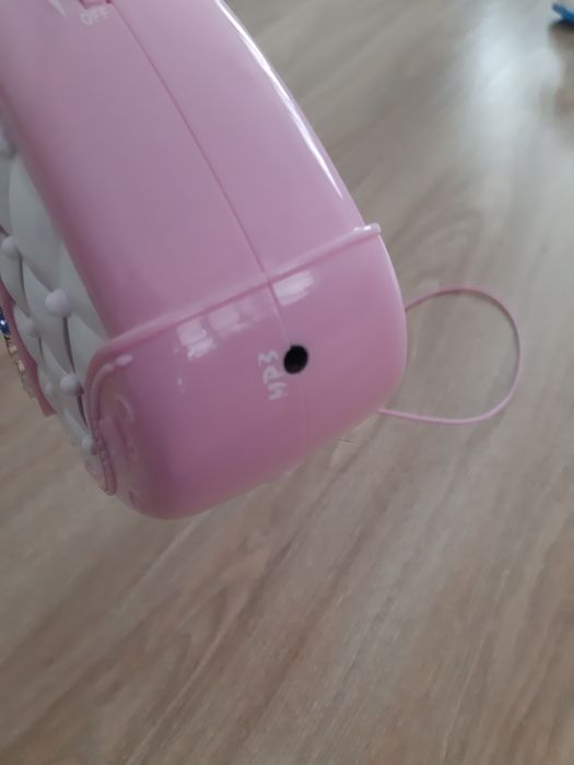 Музикална, светеща чанта с микрофон