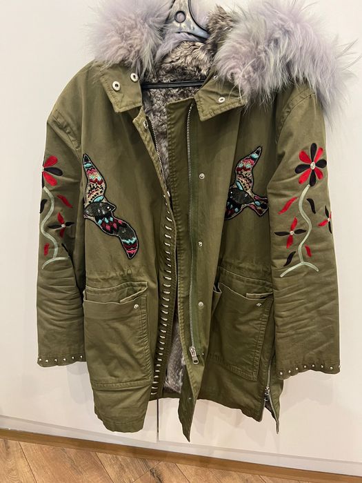 Парка зимняя теплая