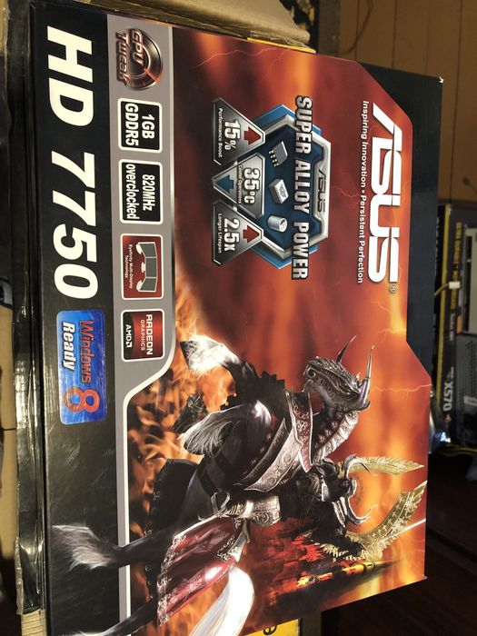 Видео карта ASUS AMD RADEON HD7750