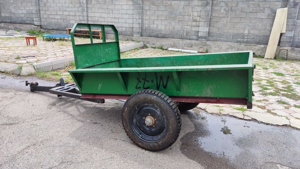 Мотоблок с прицепом