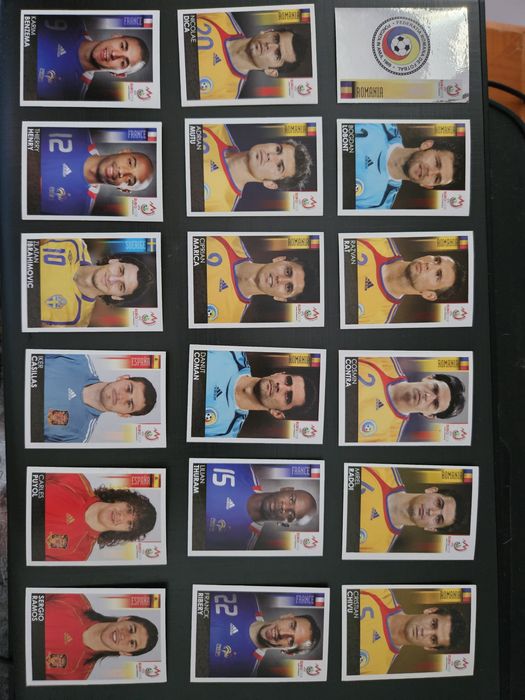 Abțibilduri Panini Euro 2008