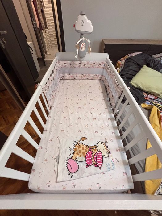 Детско легло кошара с матрак