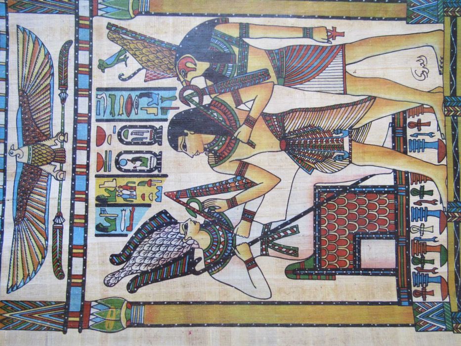 Египетски папирус, серия