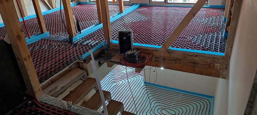 Водно подово отопление
