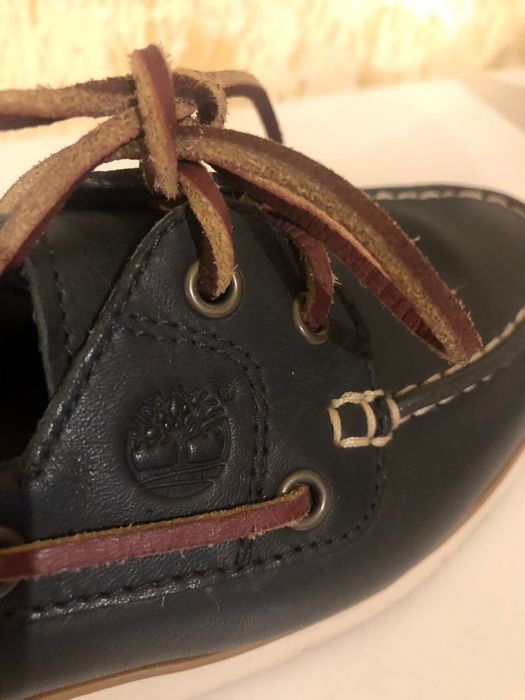 Timberland дамски мокасини цвят индиго