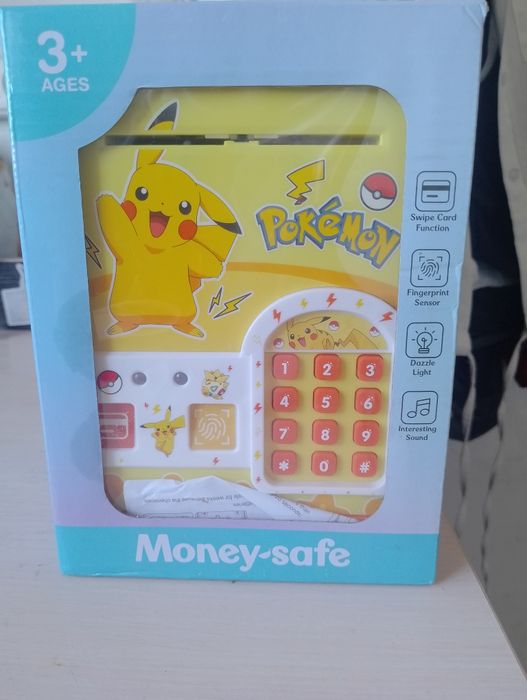 Копилка детская с пикачу