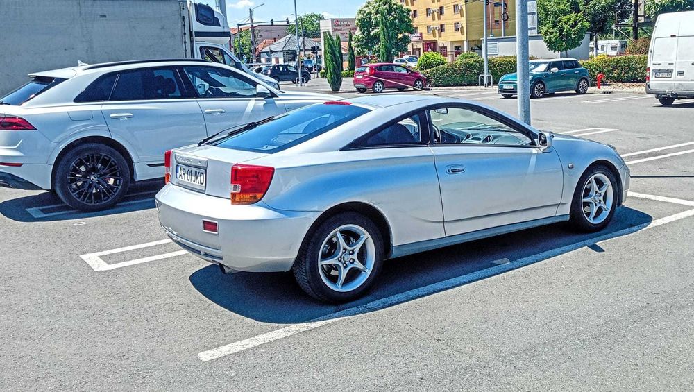 Toyota Celica 143 de cai , 6 viteze, int. piele,clima,audio JVC
