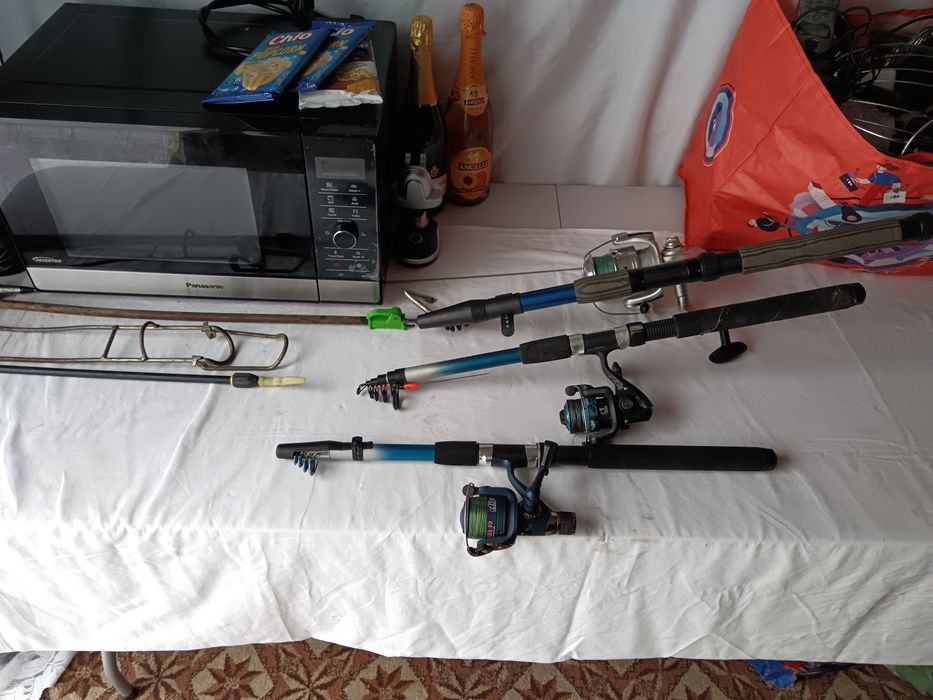 Undițe pescuit Cu mulinetă