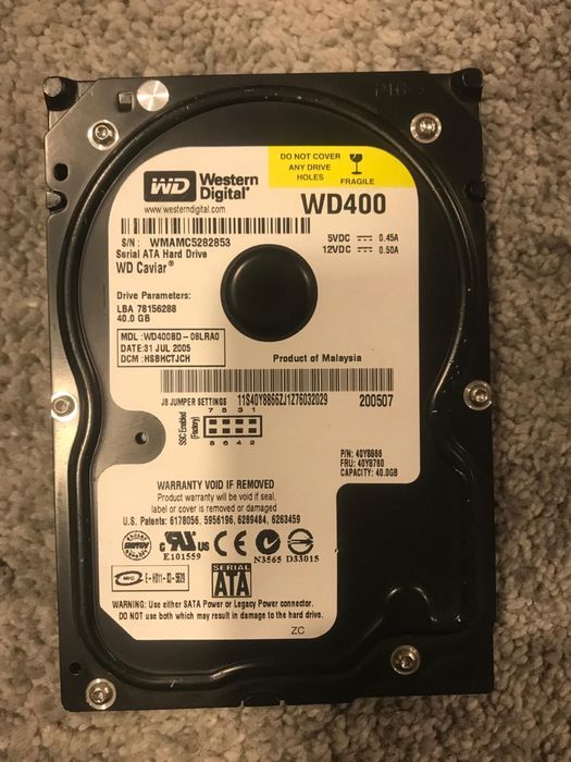Vand HDD 500,320, 2x250 si ,40 gb