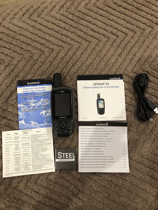 Защищенный навигатор Garmin GPSMAP 64st (GPS/ГЛОНАСС)