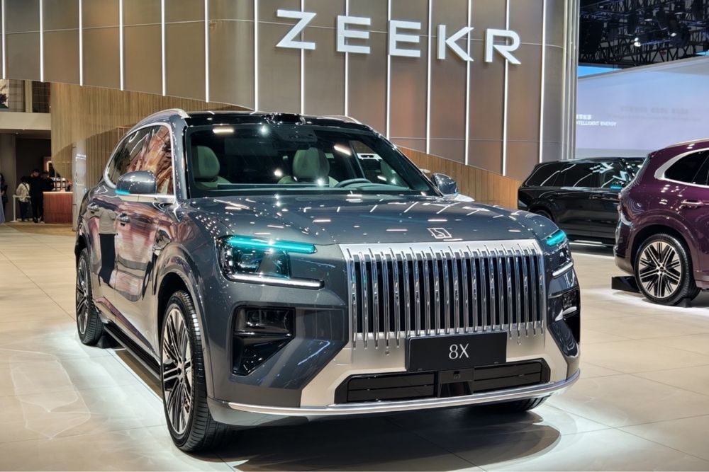 Zeekr 8X xarxil ranglari , komplektatsiyalari бор Под заказ