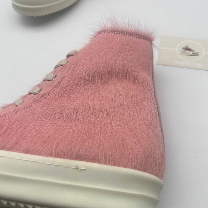 Rick Owens Ramones Pink Pony Hair