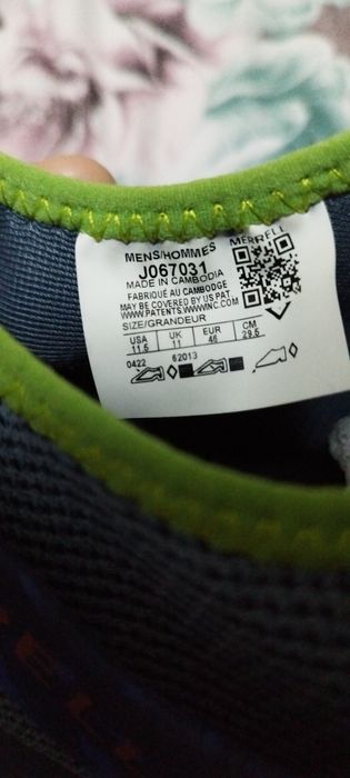 Merrell erkaklar oyoq kiyimi