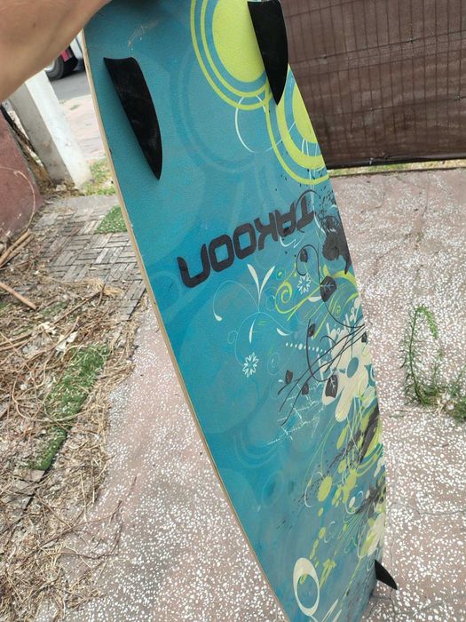Takoon Dakine 138 x 40cm 2008, Kiteboarding, Kitesurfing, Wakeboarding, Windsurfing