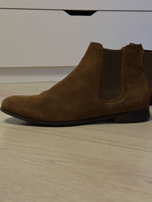 Ботинки замша кожа Chukka
