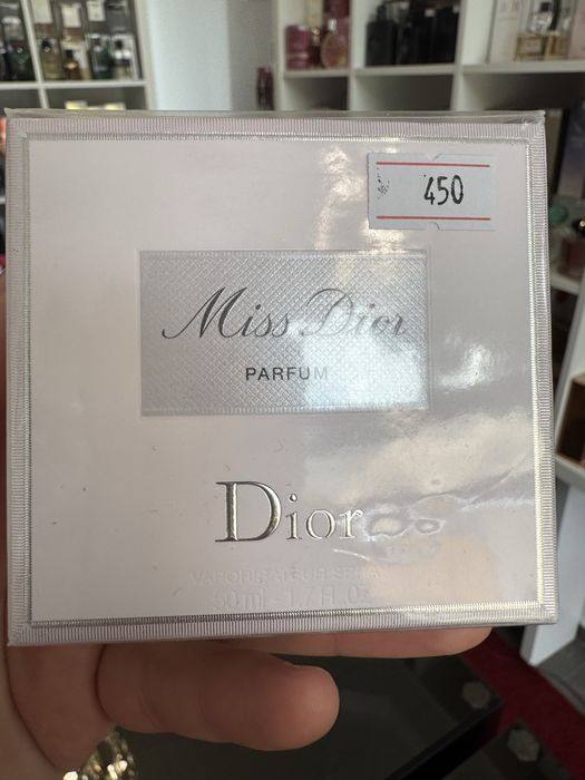 DIOR Miss Dior Parfum 50ml - Ediție limitată cu note florale intense, fructate și lemnoase. Nou, sigilat, 100% original, posibilitate verif in pers
