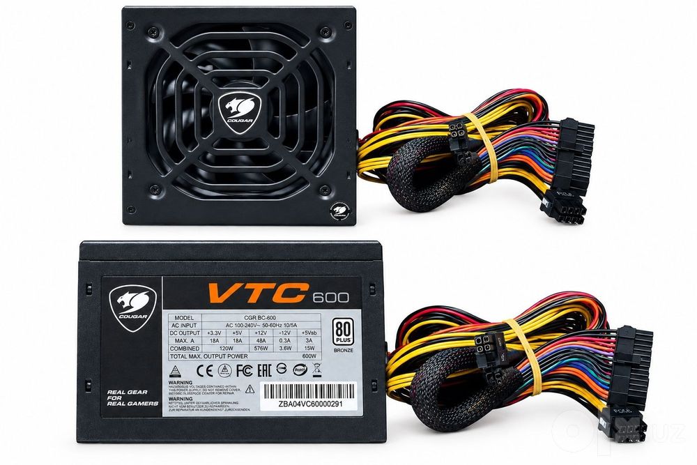 Продам надежный блок питания Cougar VTC 600W (80+ Bronze)