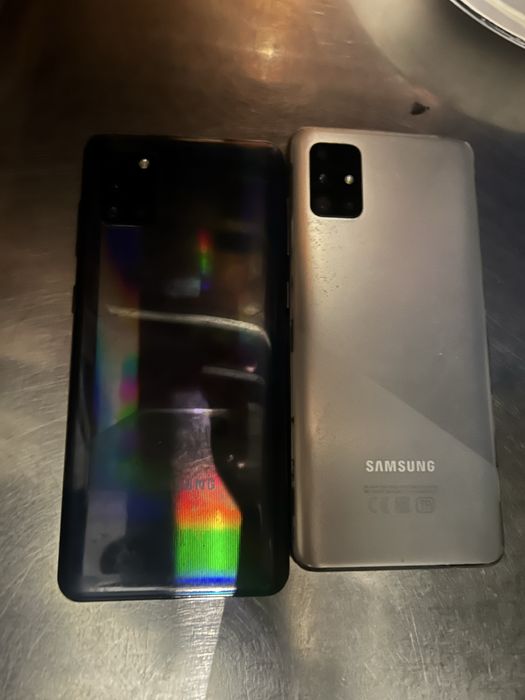 Два самсунга а31 и а51