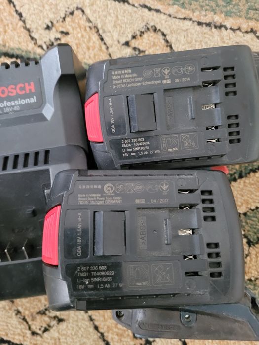 Filetanta 18v cu acumulatori de 1,5ah