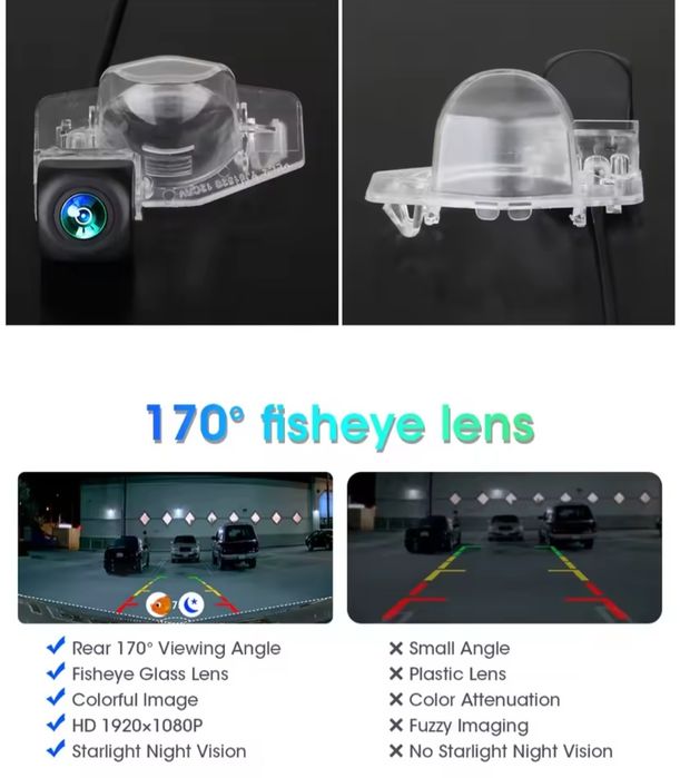 HD Камера за задно виждане на Honda CRV HRV Jazz FRV