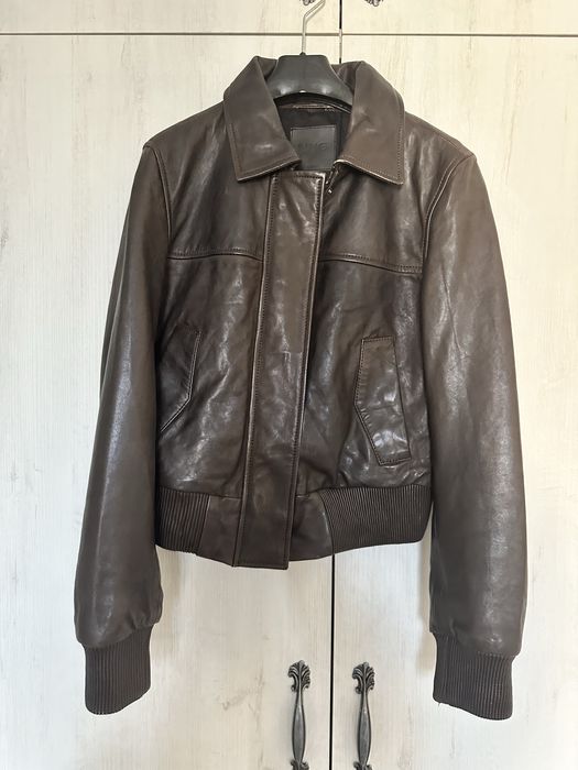 Кожено яке Mango