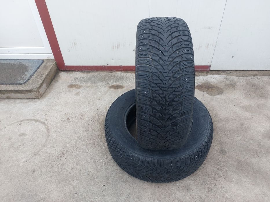 100 lei bucata! Doua anvelope M+S/IARNA 265 60 r18 Nokian
