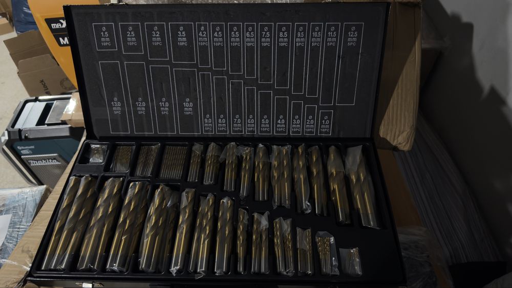 Set Gigant 230 Burghie Metal HSS-TiN (Titan) | 1.0 - 13.0 mm