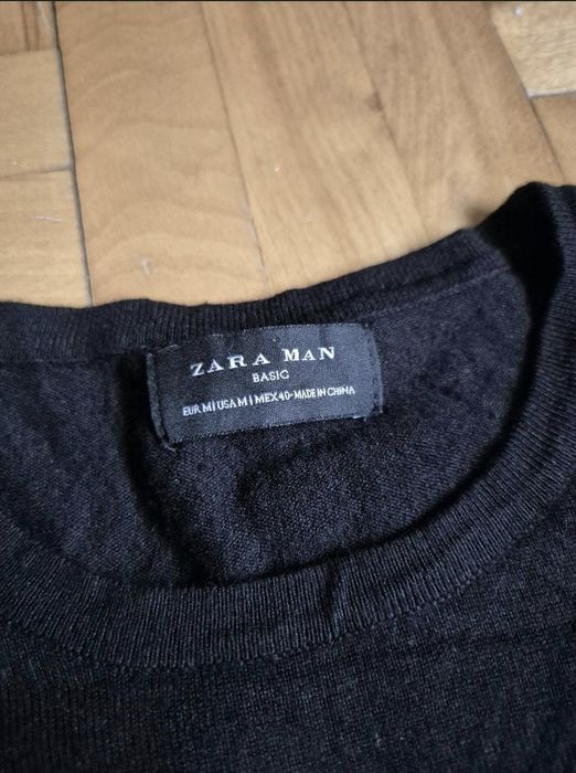 Pulover premium Zara Man, din tricotaj moale, Bărbați - M