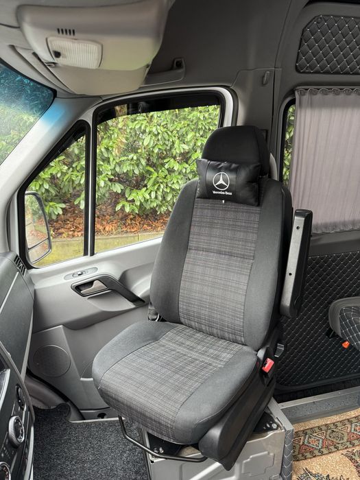 Въртящ се механизъм за единична седалка за Sprinter/Crafter и др.